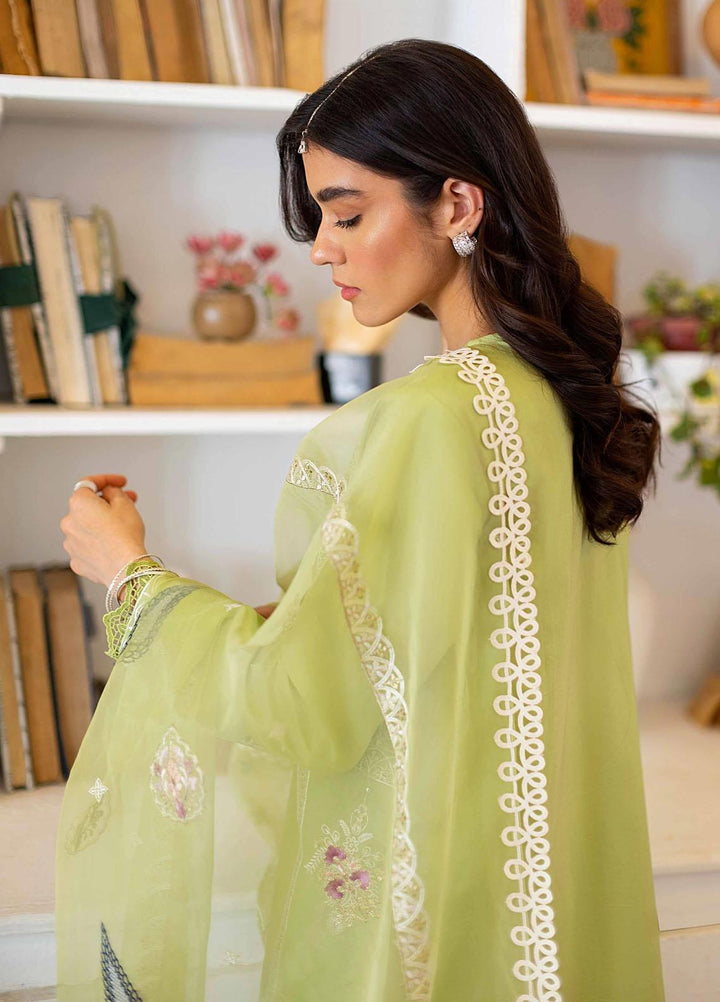 Sunehray Din By Seran Embroidered Lawn Suits Unstitched 3 Piece SRN23SD D-09 Nilofar - Festive Collection