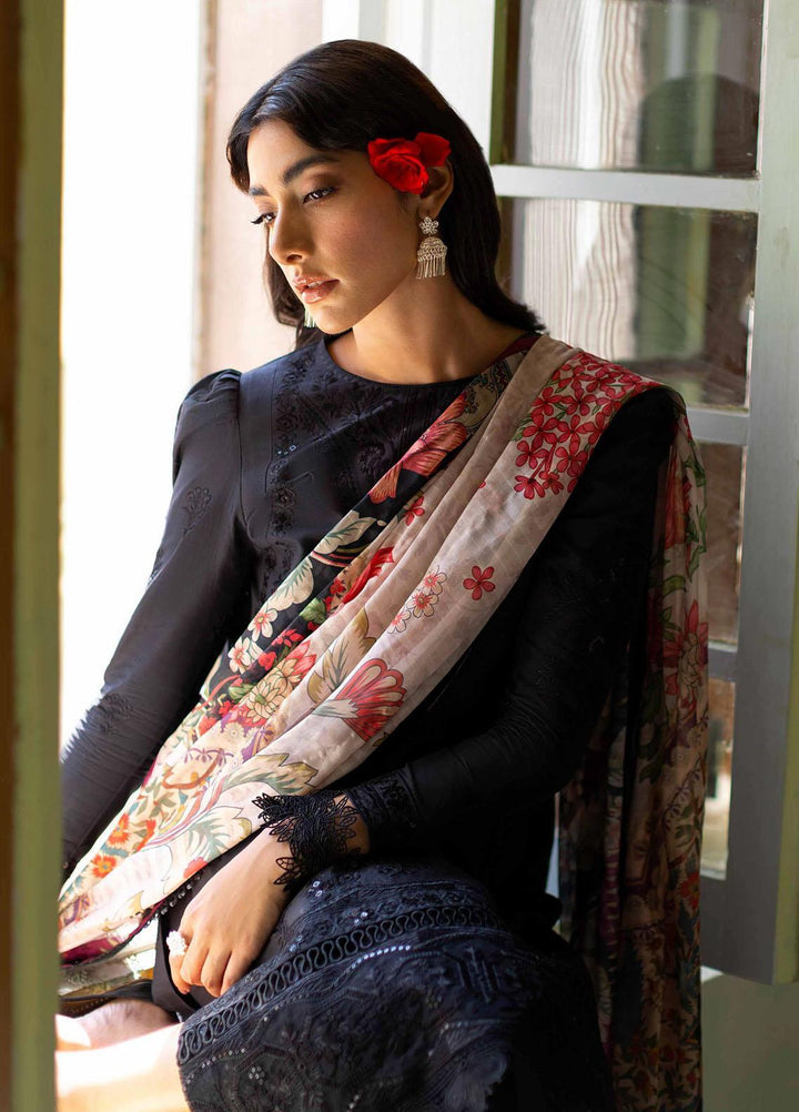 Sunehray Din By Seran Embroidered Lawn Suits Unstitched 3 Piece SRN23SD D-10 Khuwab - Festive Collection