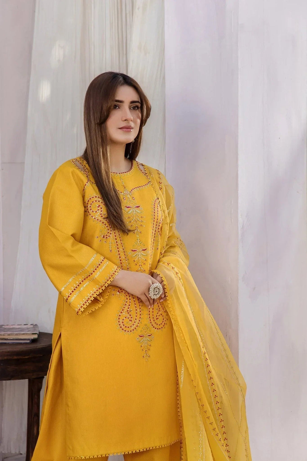 Sohani Rajwani By HM RTW Embroidered Lawn 3 Piece Suit SUNLIGHT Festive Collection