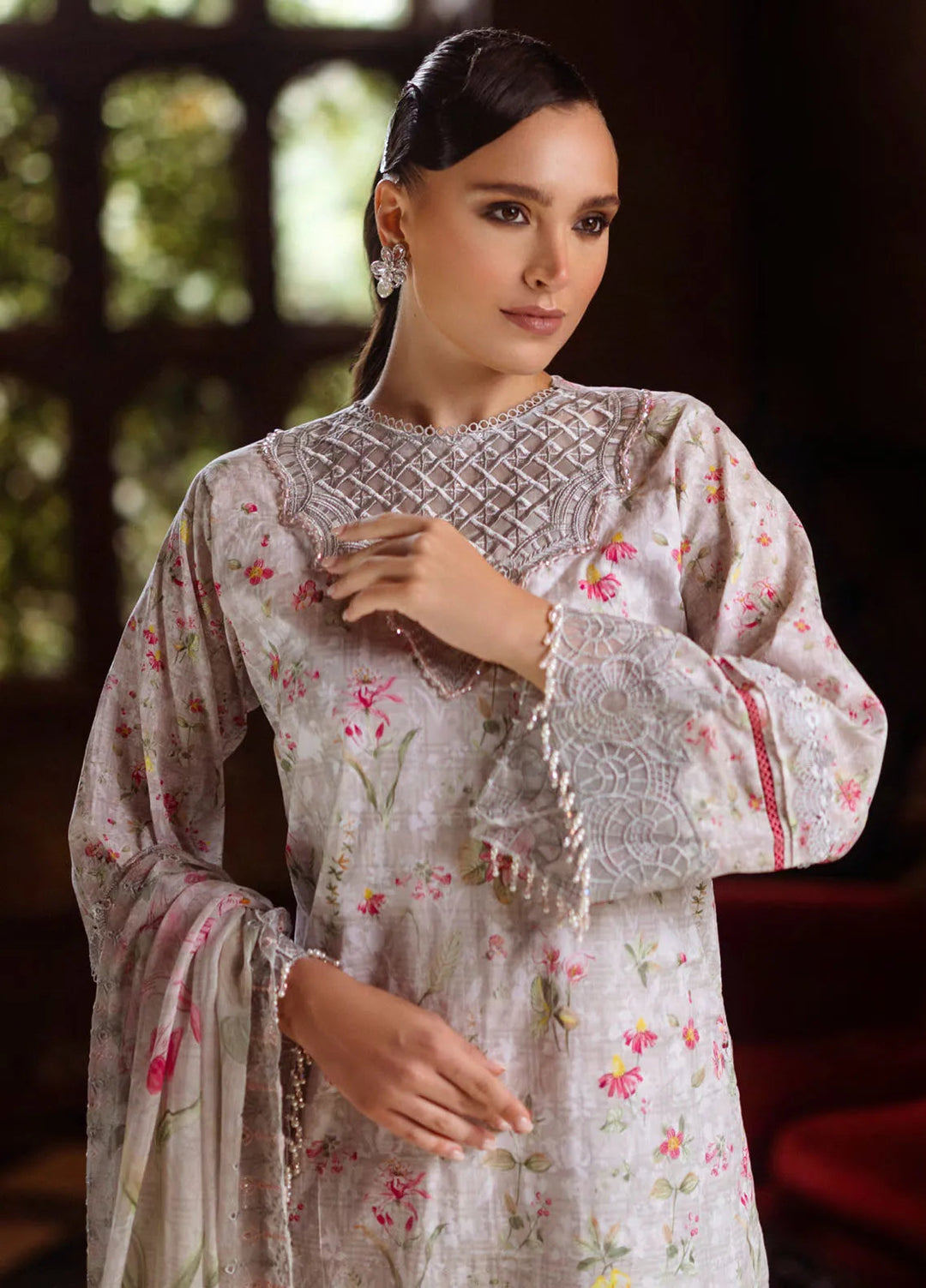 Sunshine Bloom by Al Zohaib Printed Lawn Suits Unstitched 3 Piece AZ25SB S-02 - Summer Collection
