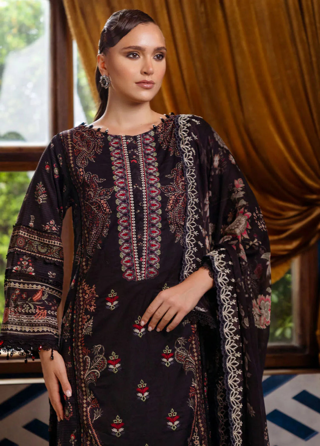 Sunshine Bloom by Al Zohaib Printed Lawn Suits Unstitched 3 Piece AZ25SB S-03 - Summer Collection