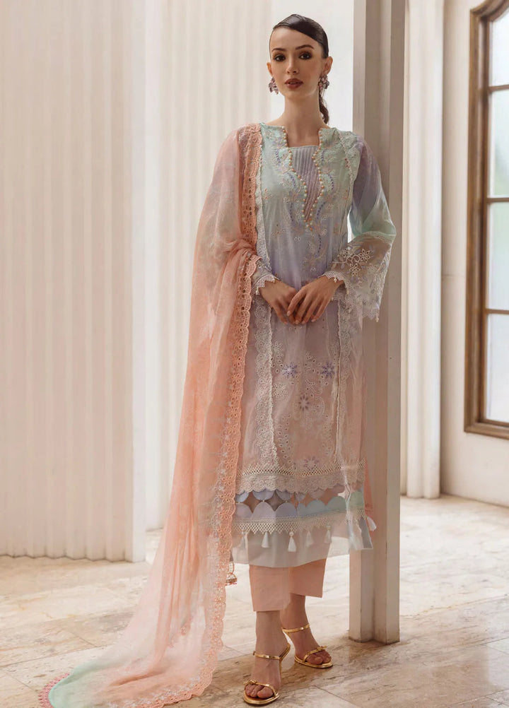 Sunshine Bloom by Al Zohaib Printed Lawn Suits Unstitched 3 Piece AZ25SB S-04 - Summer Collection