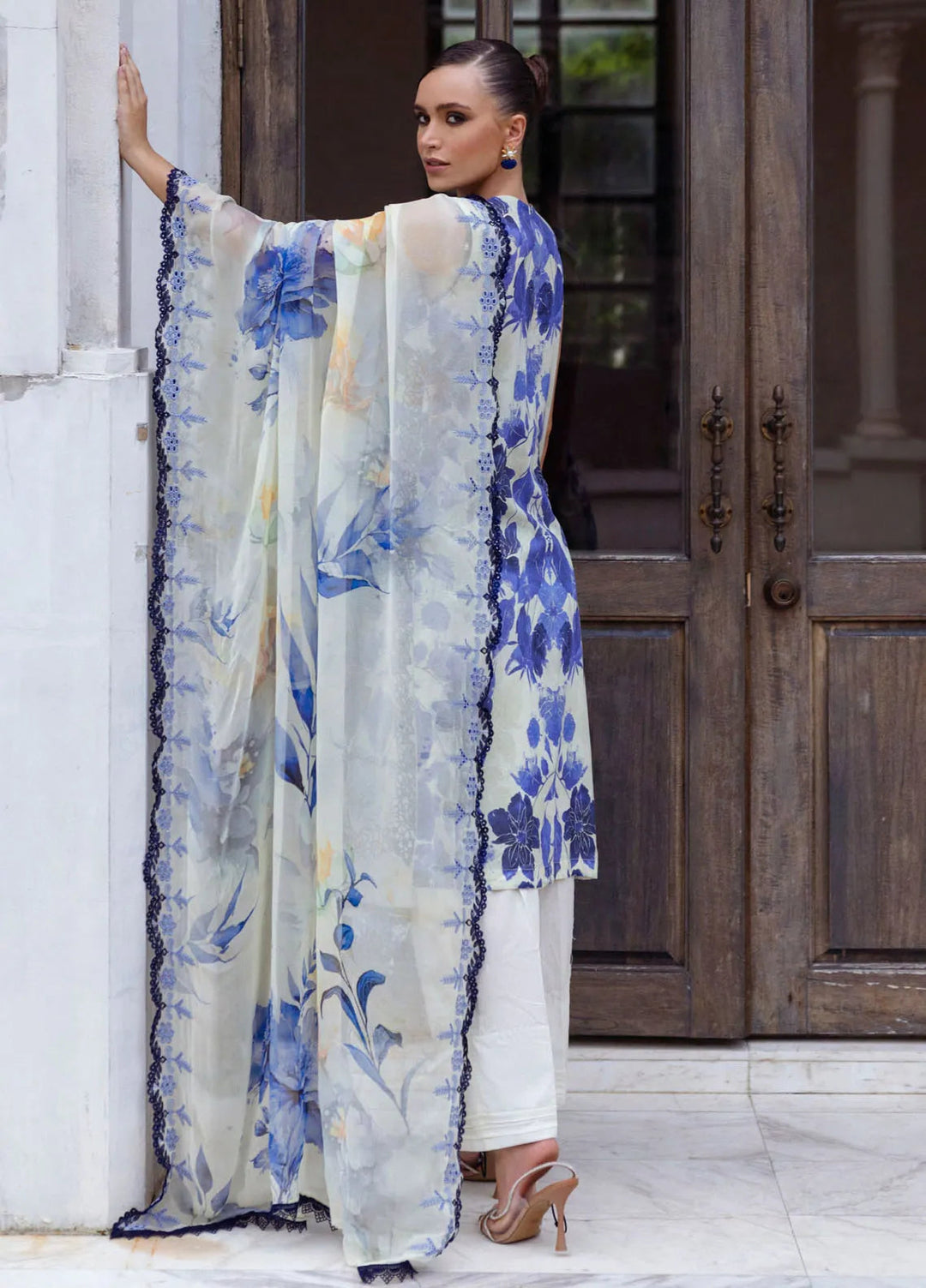 Sunshine Bloom by Al Zohaib Printed Lawn Suits Unstitched 3 Piece AZ25SB S-07 - Summer Collection