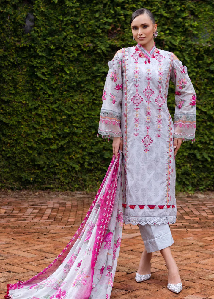 Sunshine Bloom by Al Zohaib Printed Lawn Suits Unstitched 3 Piece AZ25SB S-09 - Summer Collection