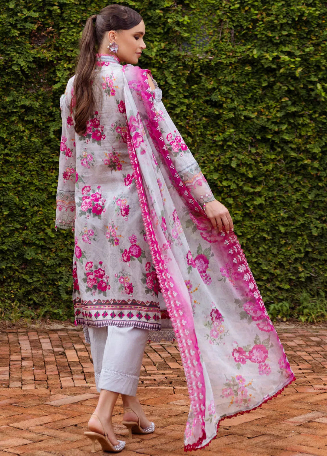 Sunshine Bloom by Al Zohaib Printed Lawn Suits Unstitched 3 Piece AZ25SB S-09 - Summer Collection