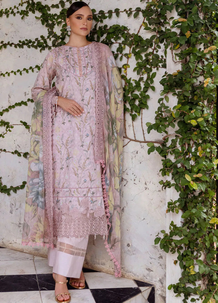 Sunshine Bloom by Al Zohaib Printed Lawn Suits Unstitched 3 Piece AZ25SB S-12 - Summer Collection