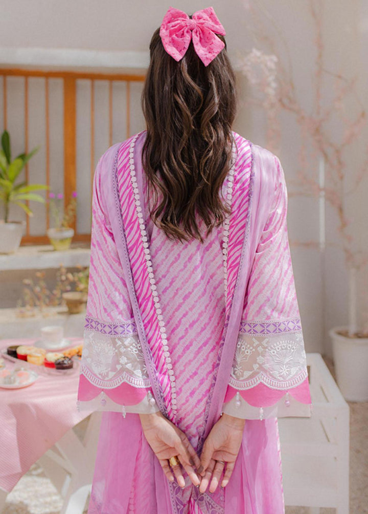 Sunshine Bloom By Al Zohaib Embroidered Cambric Suits Unstitched 3 Piece AZ23PK 05 - Winter Collection