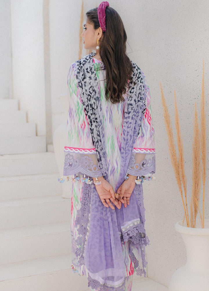 Sunshine Bloom By Al Zohaib Embroidered Cambric Suits Unstitched 3 Piece AZ23PK 11 - Winter Collection