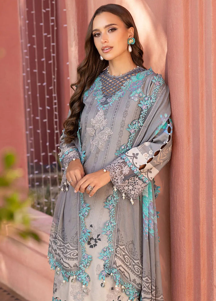 Sunshine by Charizma Embroidered Lawn Suit Unstitched 3 Piece CR25SE SN5-01 - Summer Collection