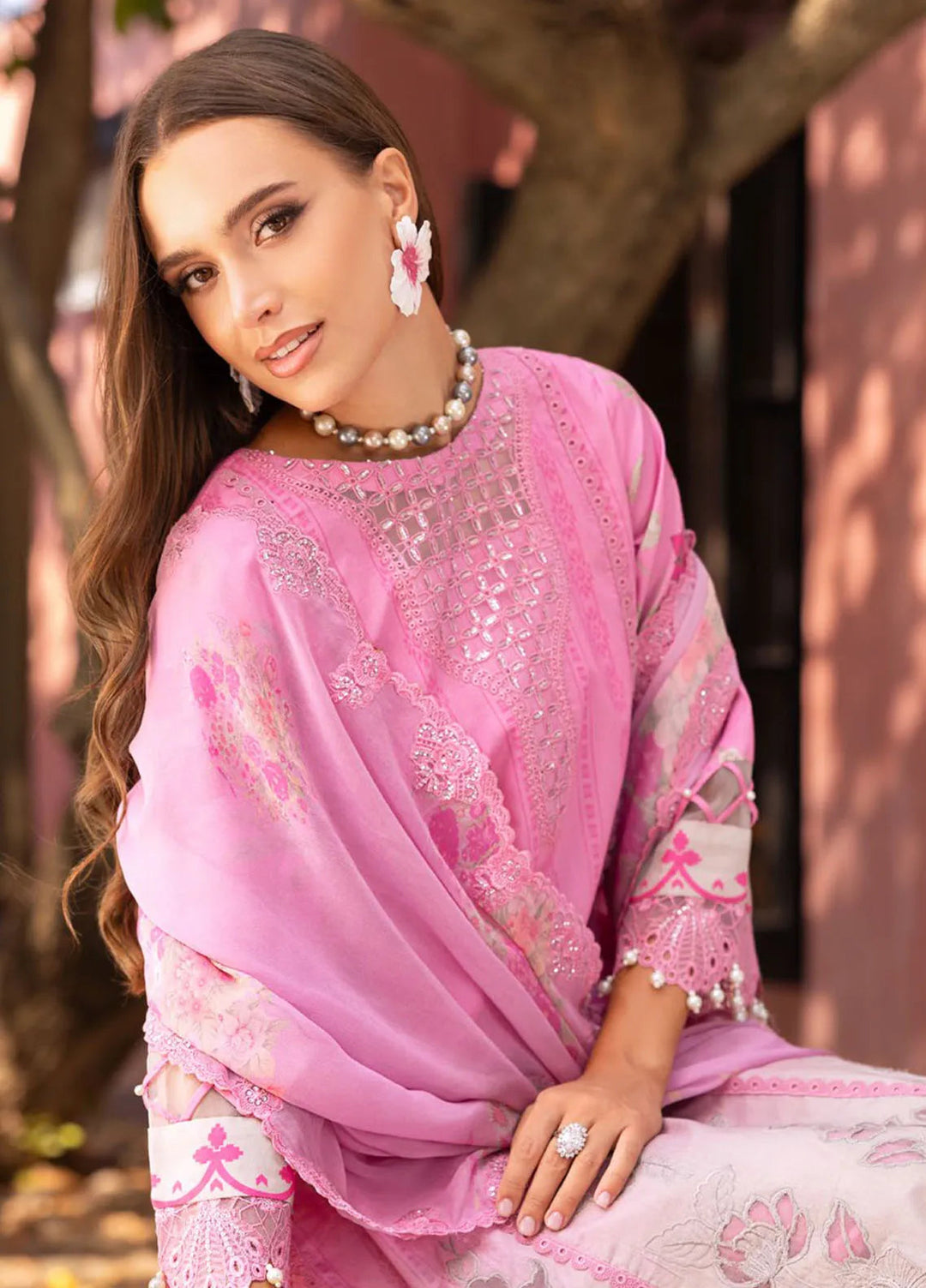 Sunshine by Charizma Embroidered Lawn Suit Unstitched 3 Piece CR25SE SN5-02 - Summer Collection