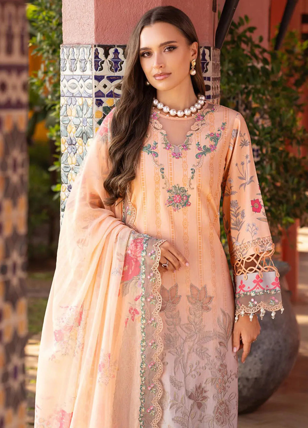 Sunshine by Charizma Embroidered Lawn Suit Unstitched 3 Piece CR25SE SN5-03 - Summer Collection