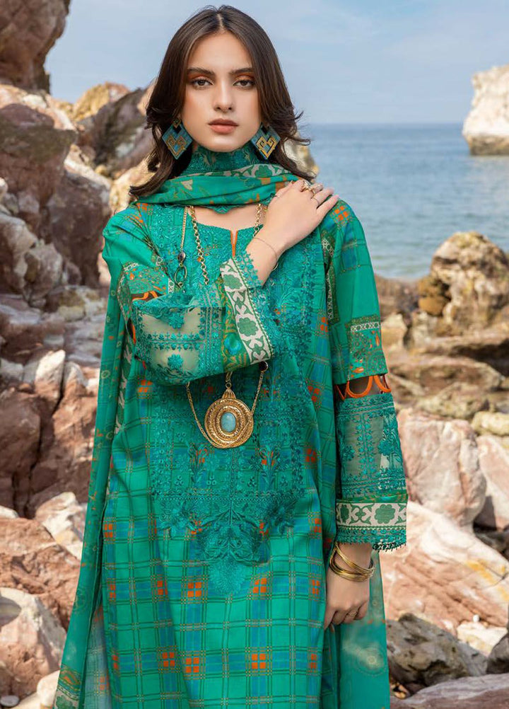 Sunshine By Charizma Embroidered Lawn Suit Unstitched 3 Piece CRZ24SL SN4-01 - Summer Collection
