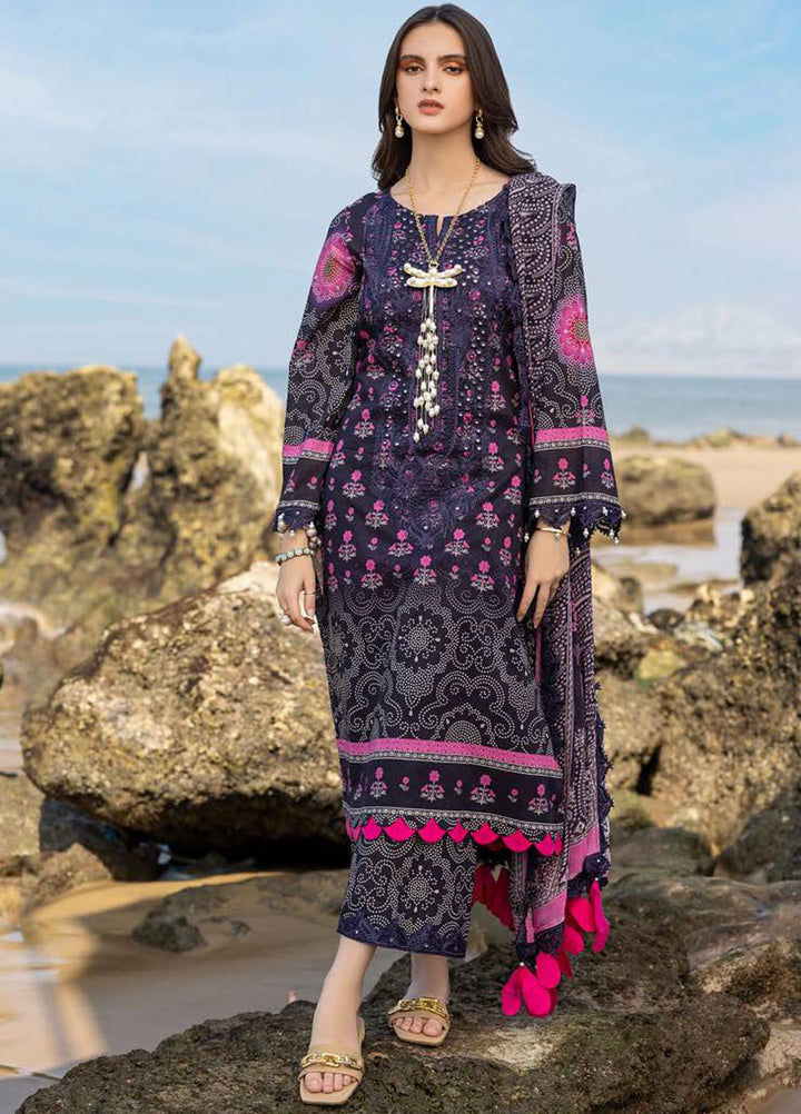 Sunshine By Charizma Embroidered Lawn Suit Unstitched 3 Piece CRZ24SL SN4-03 - Summer Collection