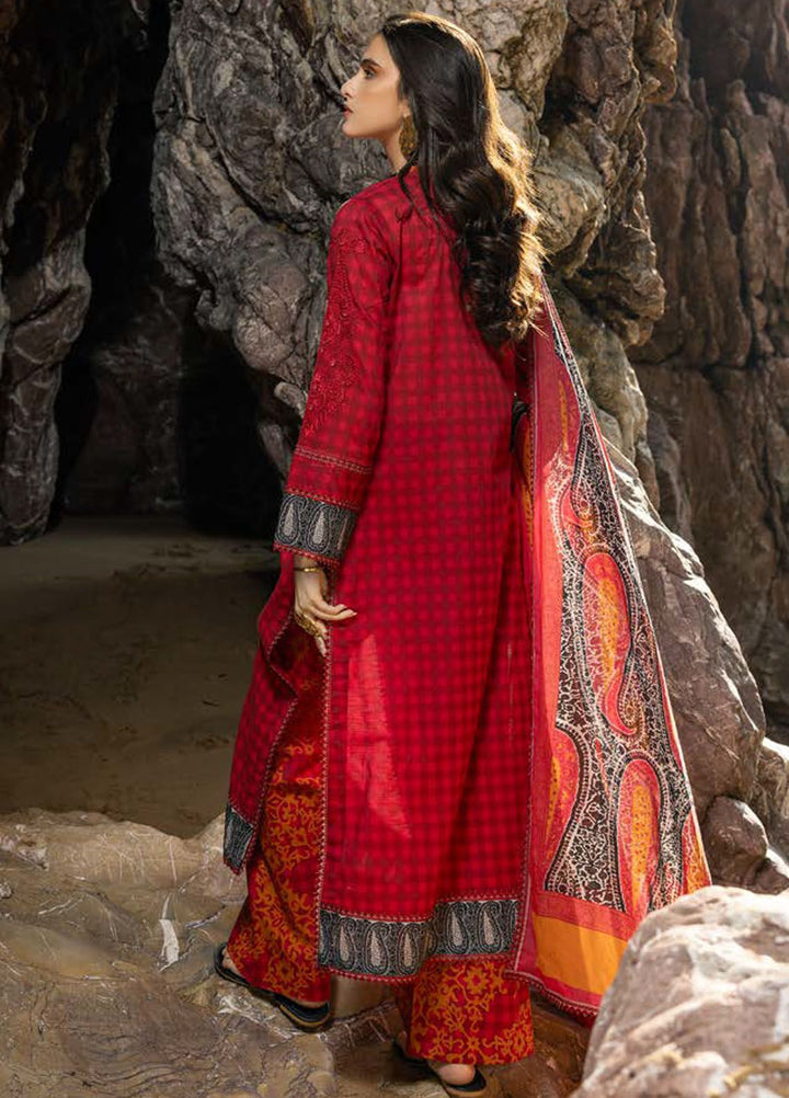 Sunshine By Charizma Embroidered Lawn Suit Unstitched 3 Piece CRZ24SL SN4-04 - Summer Collection