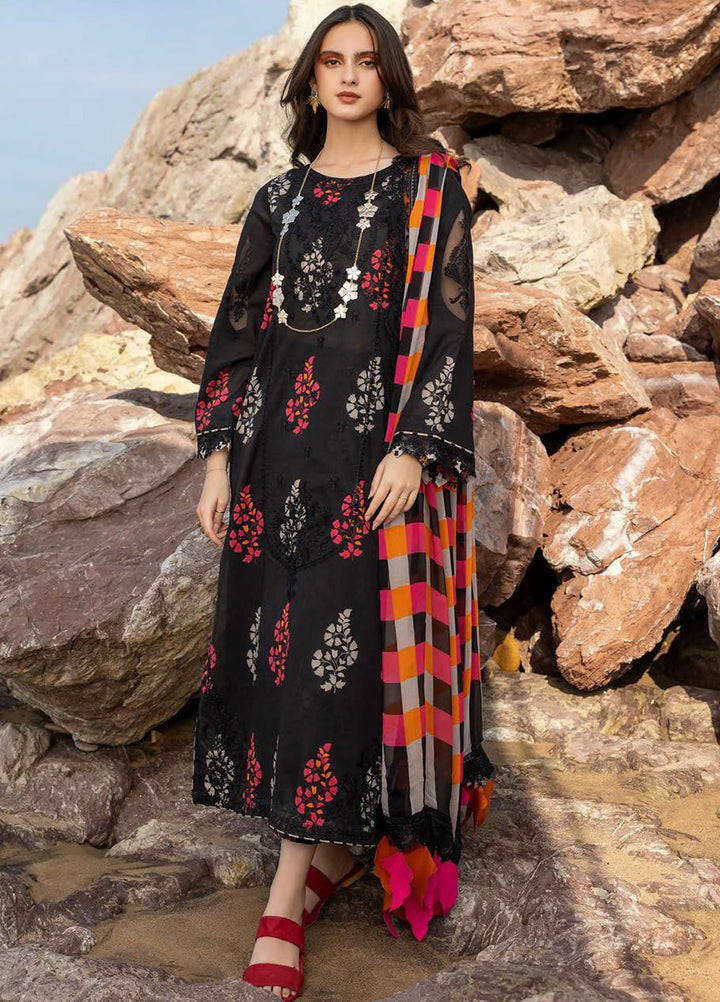 Sunshine By Charizma Embroidered Lawn Suit Unstitched 3 Piece CRZ24SL SN4-05 - Summer Collection