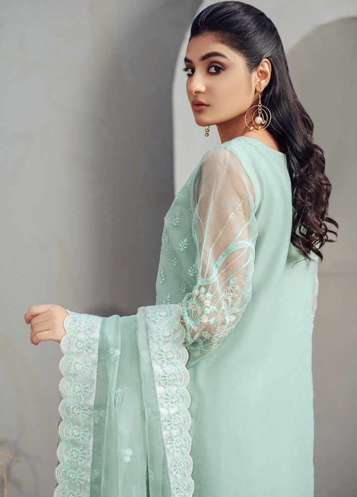 Surmai Luxury Pret   3 Piece Dress SUR22EF SLP 04 AQUA