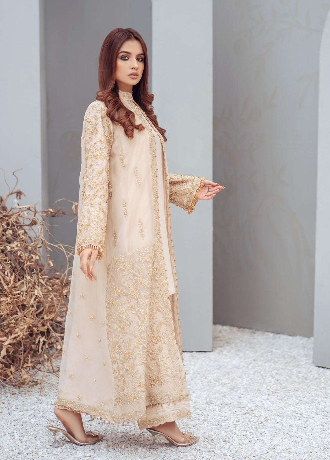 Surmai Luxury Pret  3 Organza Piece Dress SUR22EF SWC 02 RAANIA