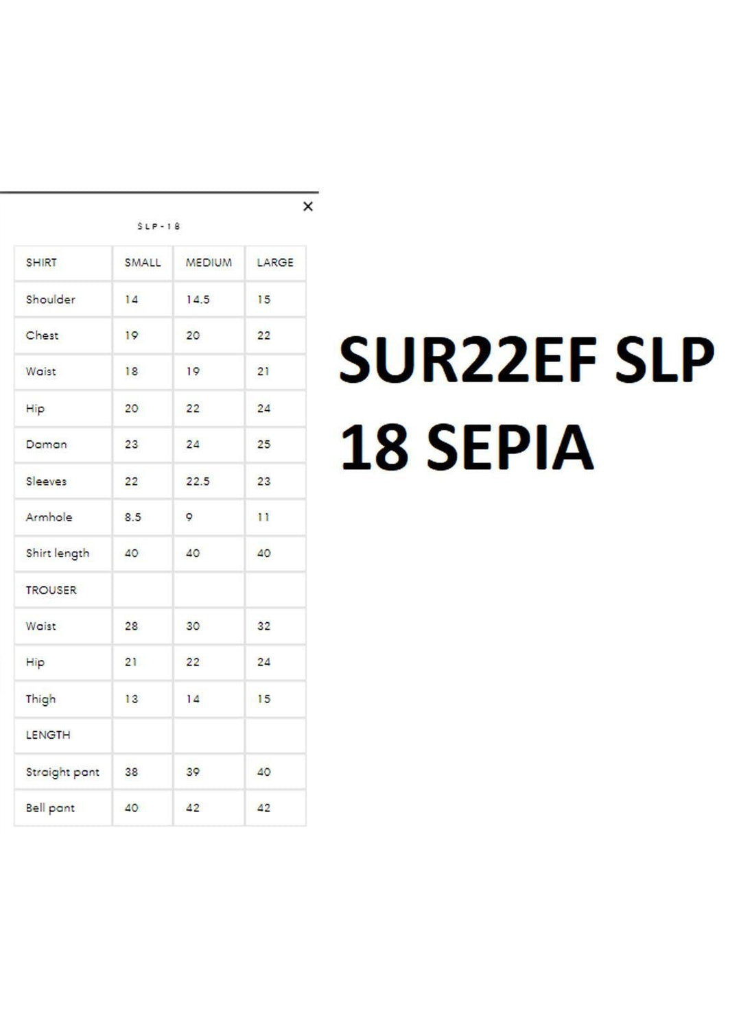 Surmai Luxury Pret  3 Chiffon Piece Dress SUR22EF SLP 18 SEPIA