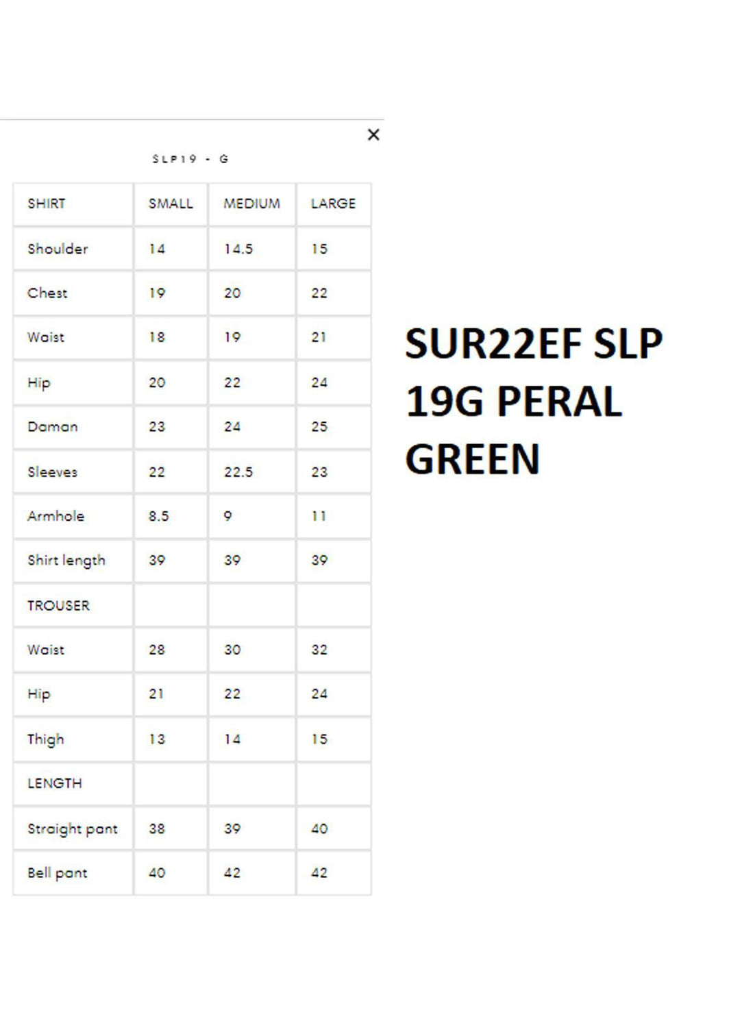 Surmai Luxury Pret  3 Organza Piece Dress SUR22EF SLP 19G PERAL GREEN