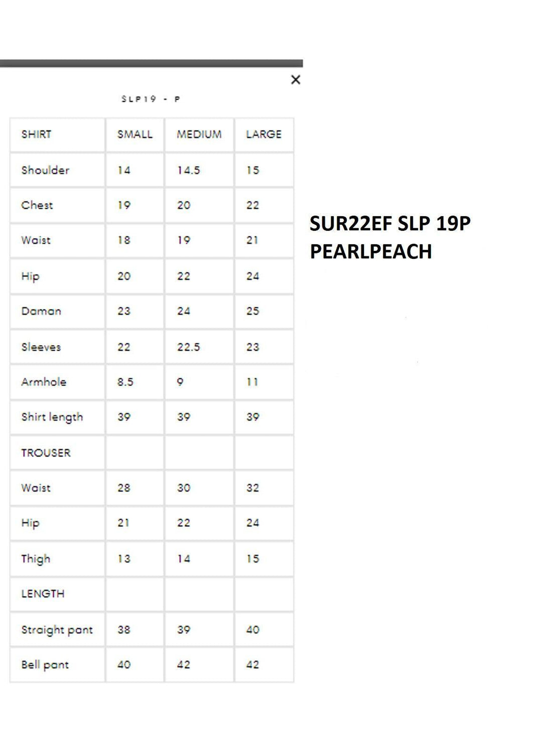 Surmai Luxury Pret  3 Organza Piece Dress SUR22EF SLP 19P PEARLPEACH