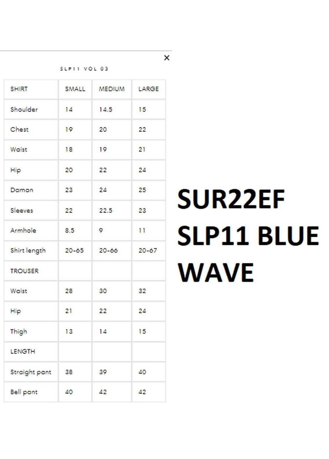 Surmai Luxury Pret   3 Piece Dress SUR22EF SLP11 BLUE WAVE