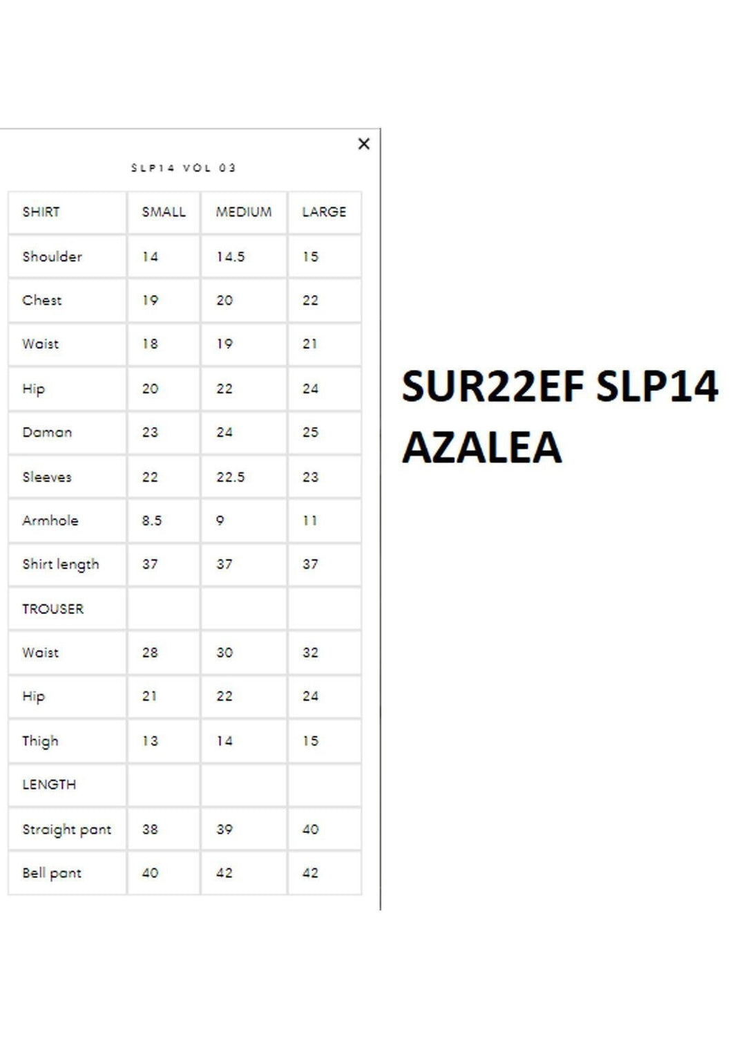Surmai Luxury Pret  3 Organza Piece Dress SUR22EF SLP14 AZALEA