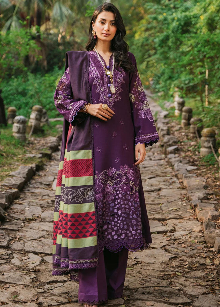 Sable Vogue Embroidered Karandi Suits Unstitched 3 Piece SV23WU SWC-08-23 - Winter Collection