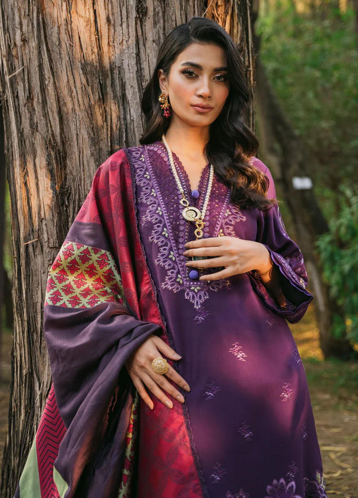 Sable Vogue Embroidered Karandi Suits Unstitched 3 Piece SV23WU SWC-08-23 - Winter Collection