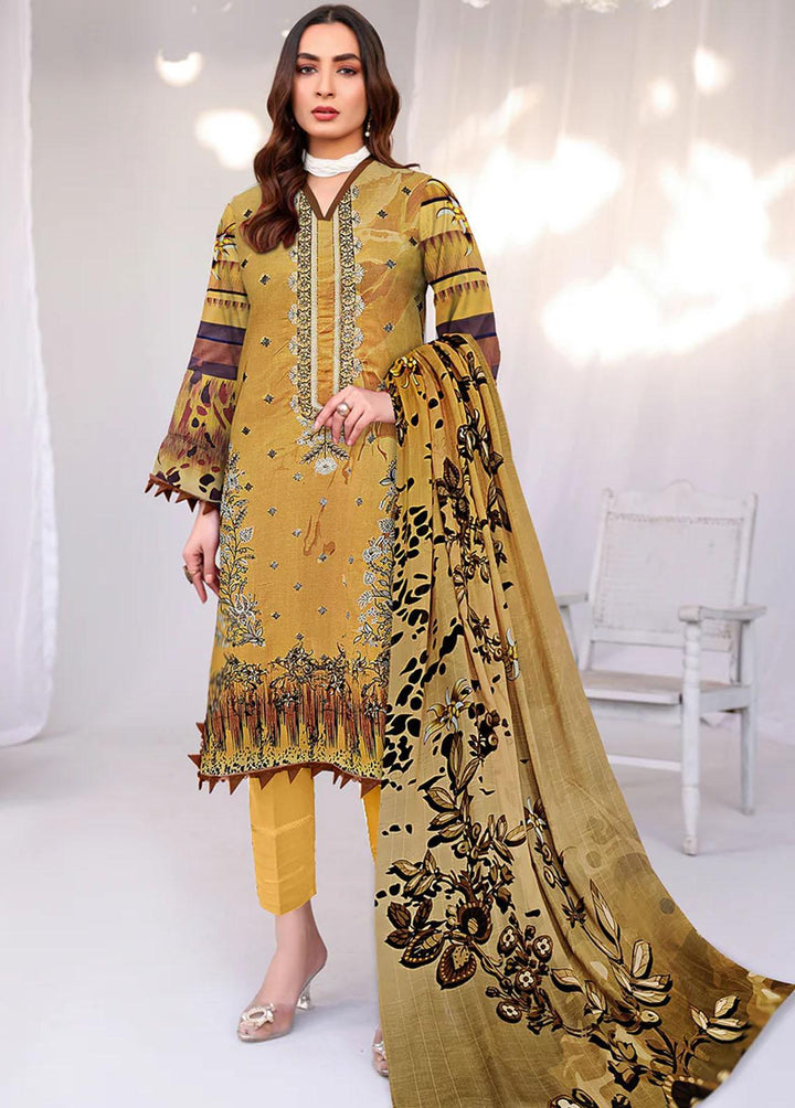 Swiss Miss By Insiya Clothing Embroidered Lawn Suits Unstitched 3 Piece INS23SM 10 - Summer Collection