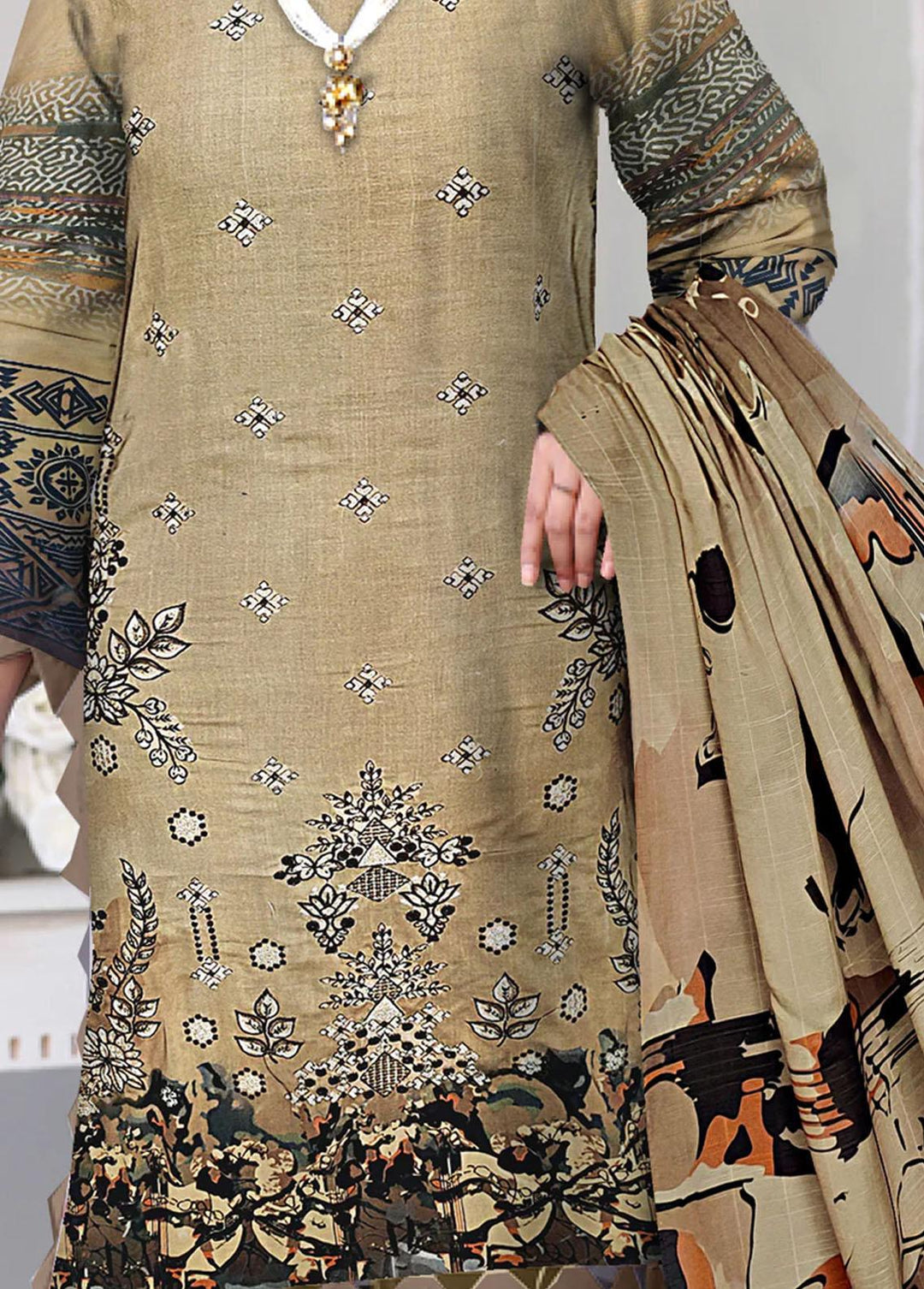 Swiss Miss By Insiya Clothing Embroidered Lawn Suits Unstitched 3 Piece INS23SM 06 - Summer Collection