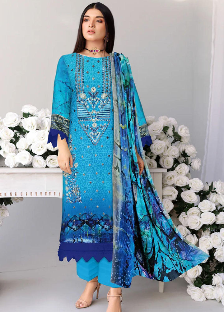 Swiss Miss By Insiya Clothing Embroidered Lawn Suits Unstitched 3 Piece INS23SM 07 - Summer Collection