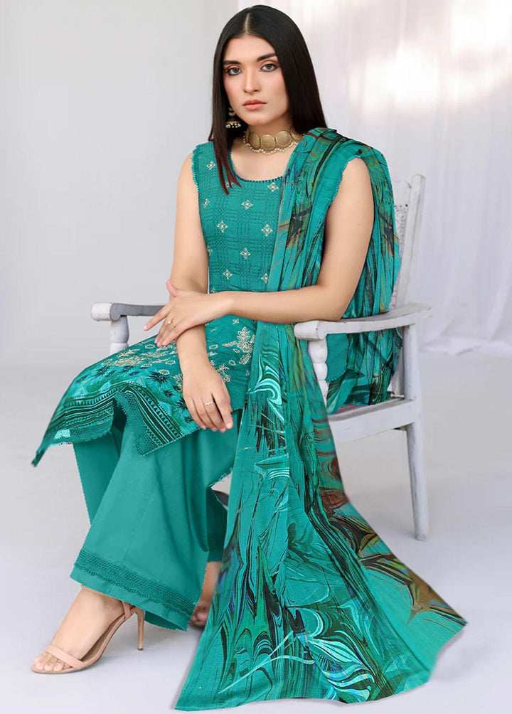 Swiss Miss By Insiya Clothing Embroidered Lawn Suits Unstitched 3 Piece INS23SM 09 - Summer Collection