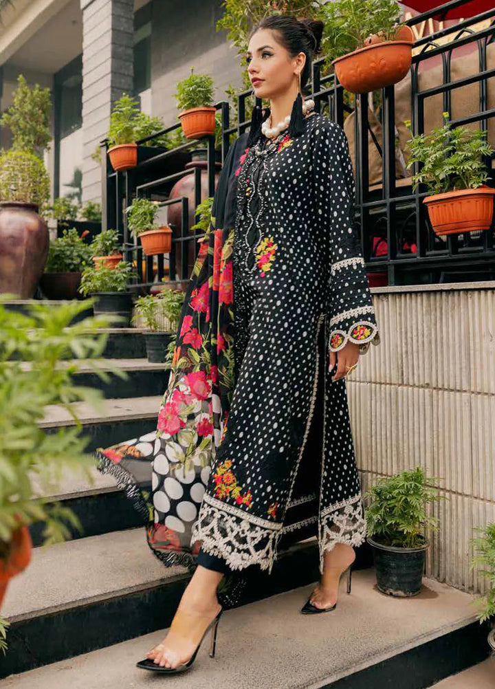 Swissmiss by Charizma Embroidered Swiss Viole Suit Unstitched 3 Piece CR25SV CSM5- 01 - Summer Collection