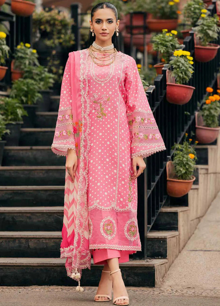 Swissmiss by Charizma Embroidered Swiss Viole Suit Unstitched 3 Piece CR25SV CSM5- 03 - Summer Collection