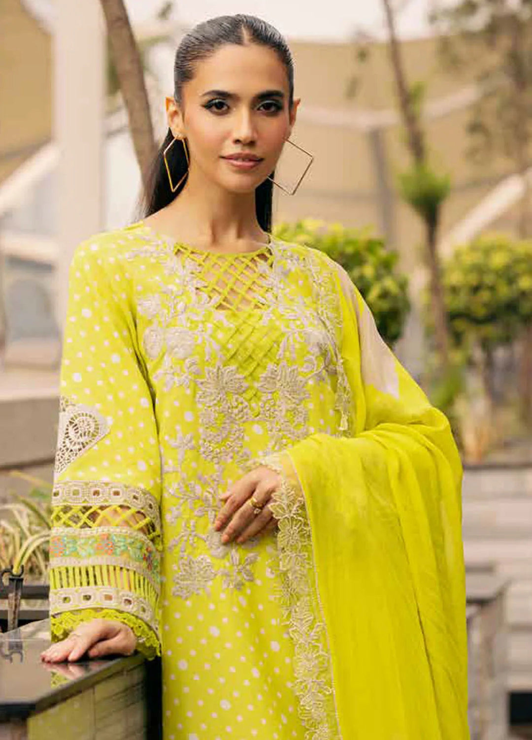 Swissmiss by Charizma Embroidered Swiss Viole Suit Unstitched 3 Piece CR25SV CSM5- 05 - Summer Collection