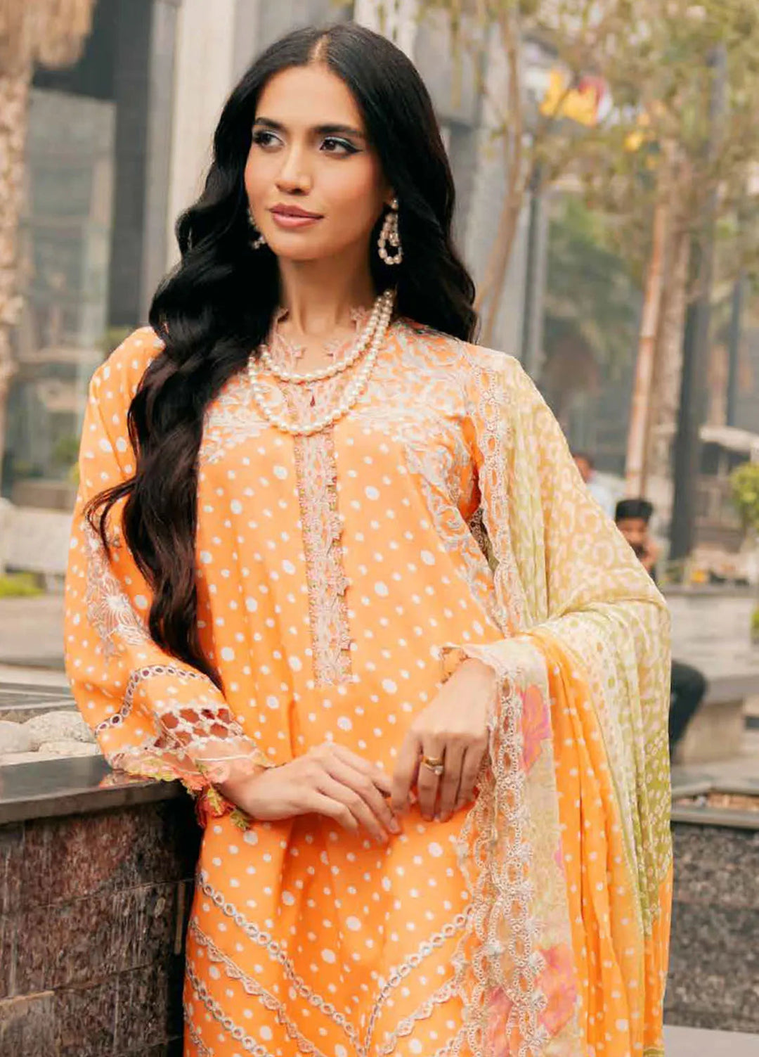 Swissmiss by Charizma Embroidered Swiss Viole Suit Unstitched 3 Piece CR25SV CSM5- 07 - Summer Collection