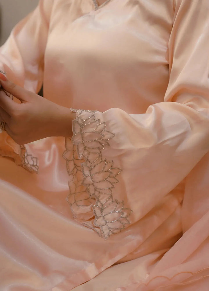 Syah Pret Casual Satin Silk 3 Piece Suit EST-001 KANWAL