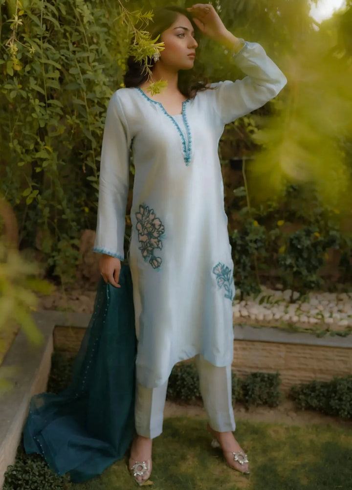 Syah Pret Casual Tissue Silk 3 Piece Suit EST-004 UJALA