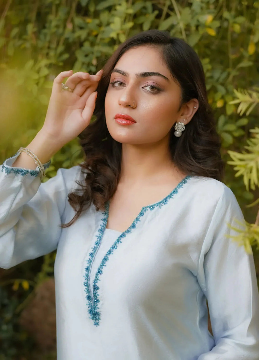 Syah Pret Casual Tissue Silk 3 Piece Suit EST-004 UJALA