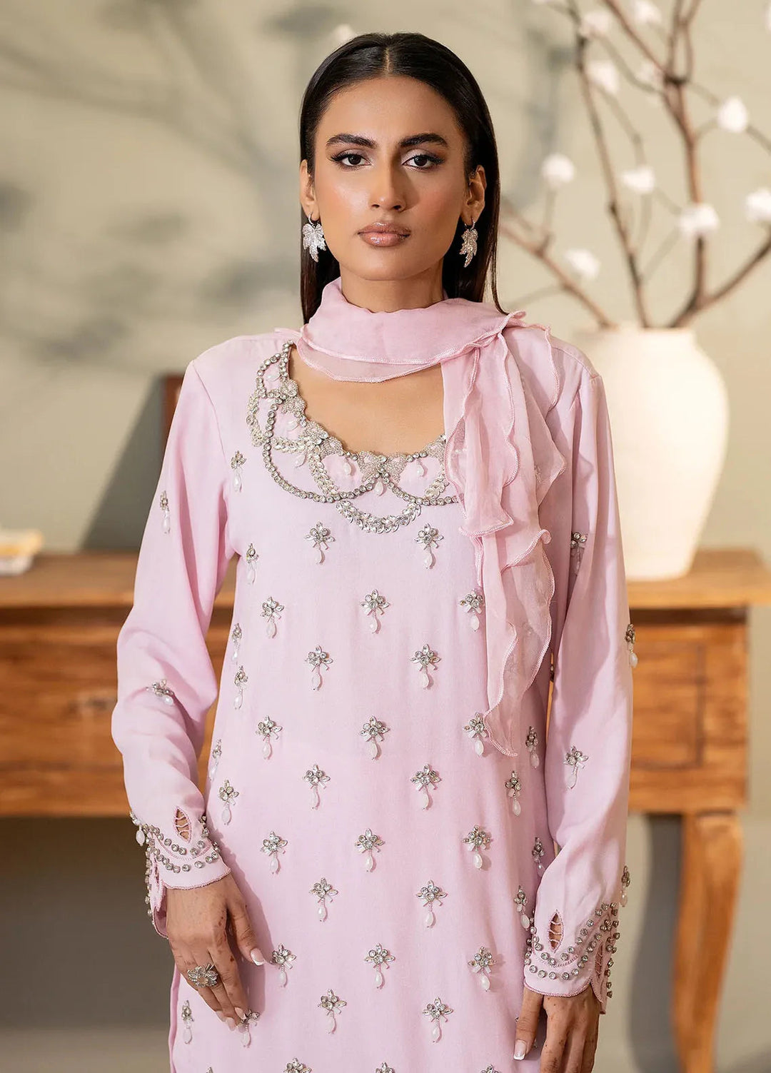 Syah Pret Embellished Grip 3 Piece Suit EST-010 MEHAK