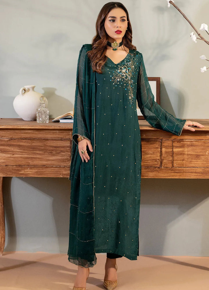 Syah Pret Embroidered Grip 3 Piece Suit EST-007 NIMROZ