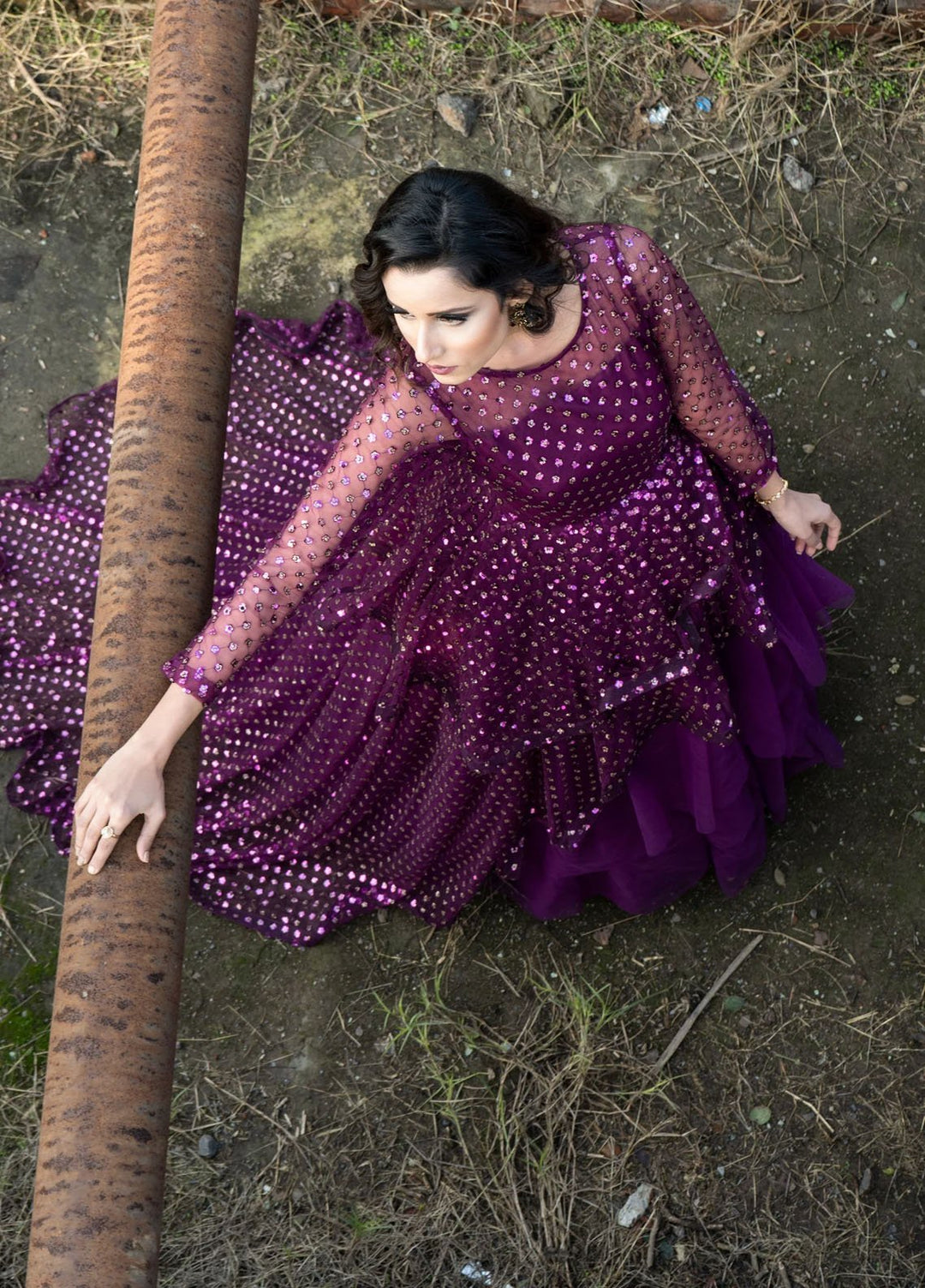 Syah Pret Western Suit Ball Gown