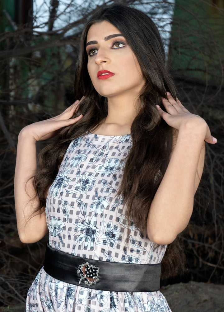 Syah Pret Western Suit Cotton Net Jumpsuit