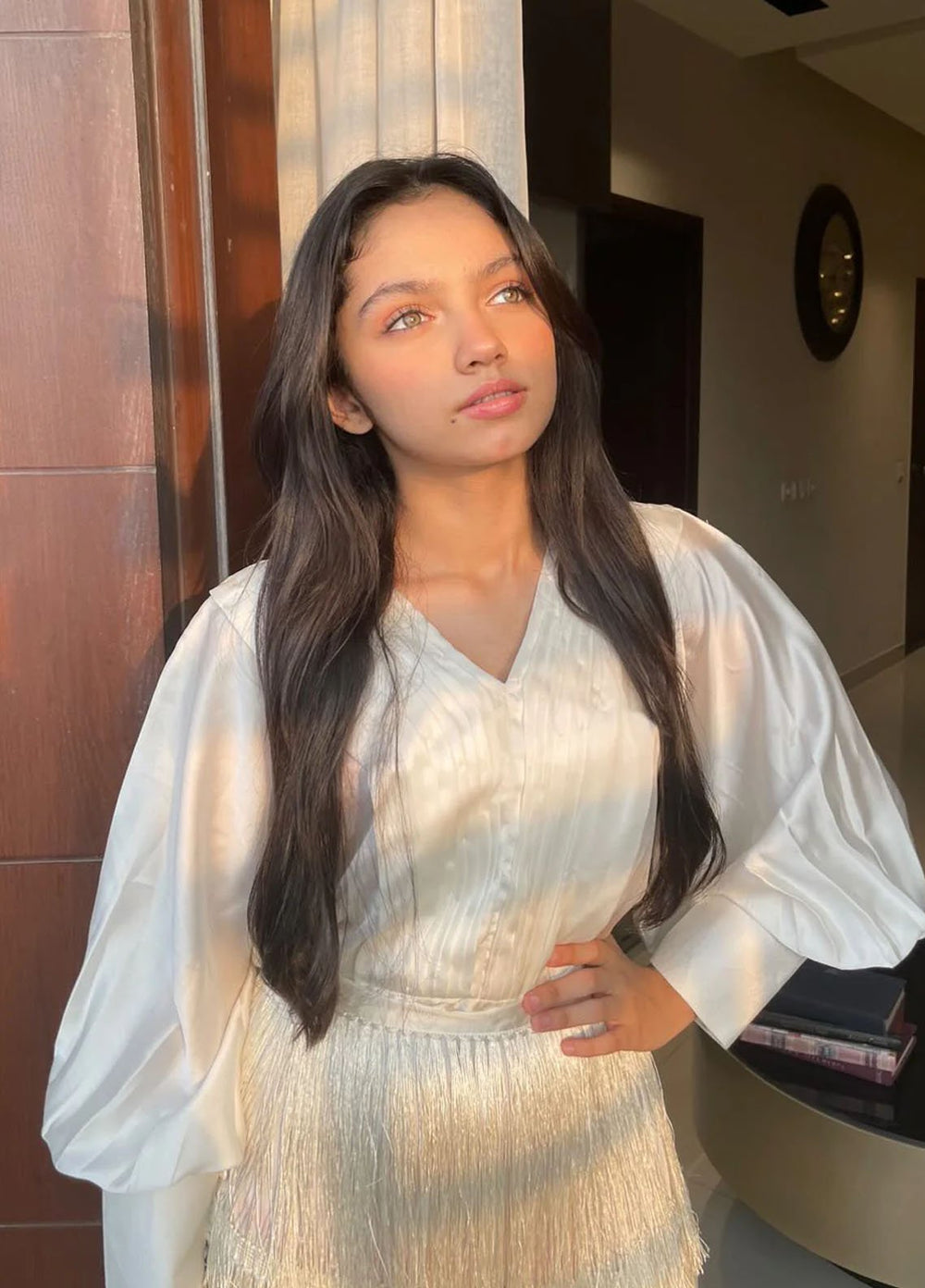 Syah Pret Western Suit Fringe Dress Maxi Dress