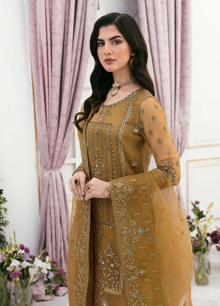 Sylvia By Akbar Aslam Embroidered Organza Suits Unstitched 4 Piece AA23S 1459 Synthia - Wedding Collection