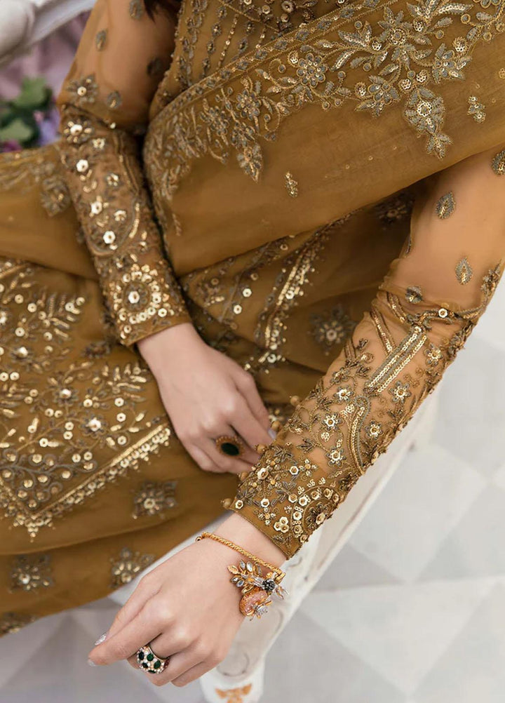 Sylvia By Akbar Aslam Embroidered Organza Suits Unstitched 4 Piece AA23S 1459 Synthia - Wedding Collection