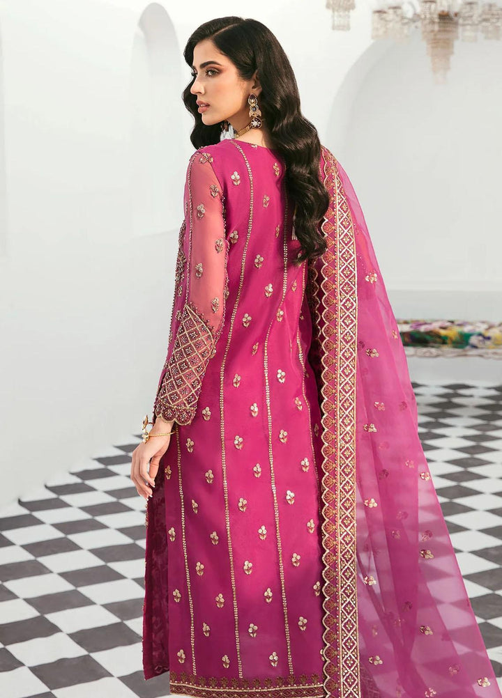 Sylvia By Akbar Aslam Embroidered Organza Suits Unstitched 4 Piece  Isla - Luxury Collection