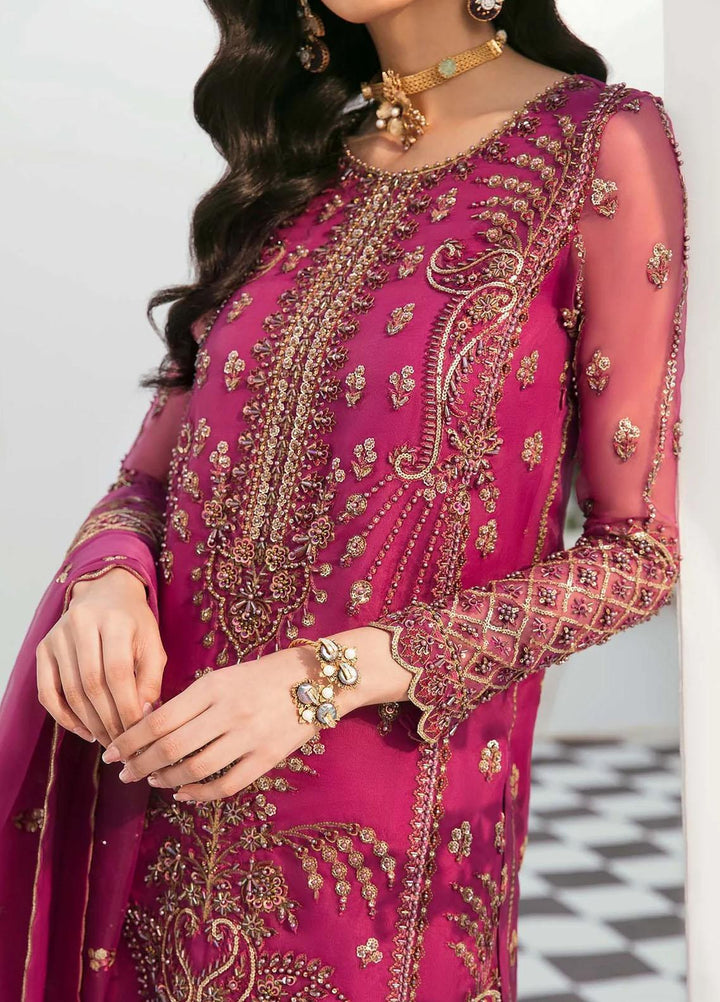 Sylvia By Akbar Aslam Embroidered Organza Suits Unstitched 4 Piece  Isla - Luxury Collection