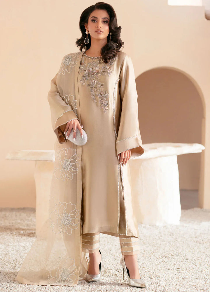 Symphony by AJR Pret Embroidered 3 Piece Suit Cosmic Dust