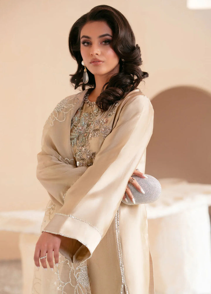 Symphony by AJR Pret Embroidered 3 Piece Suit Cosmic Dust